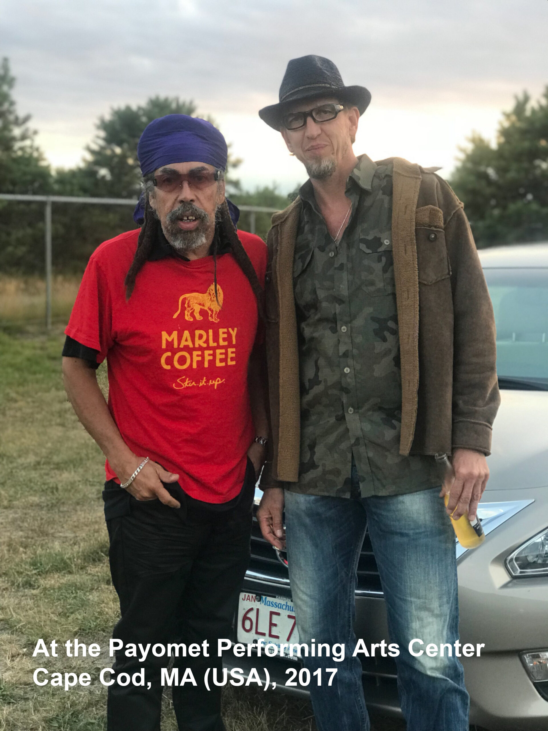 Cat Coore and Matt Jenson at Payomet, 2017